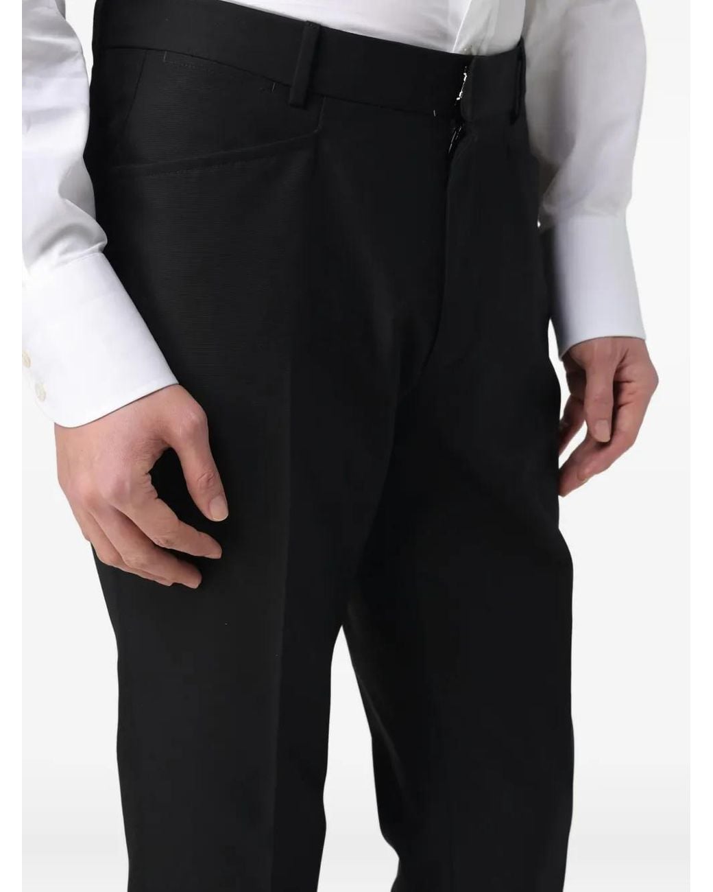 Tom Ford Black Tailored Trousers for men