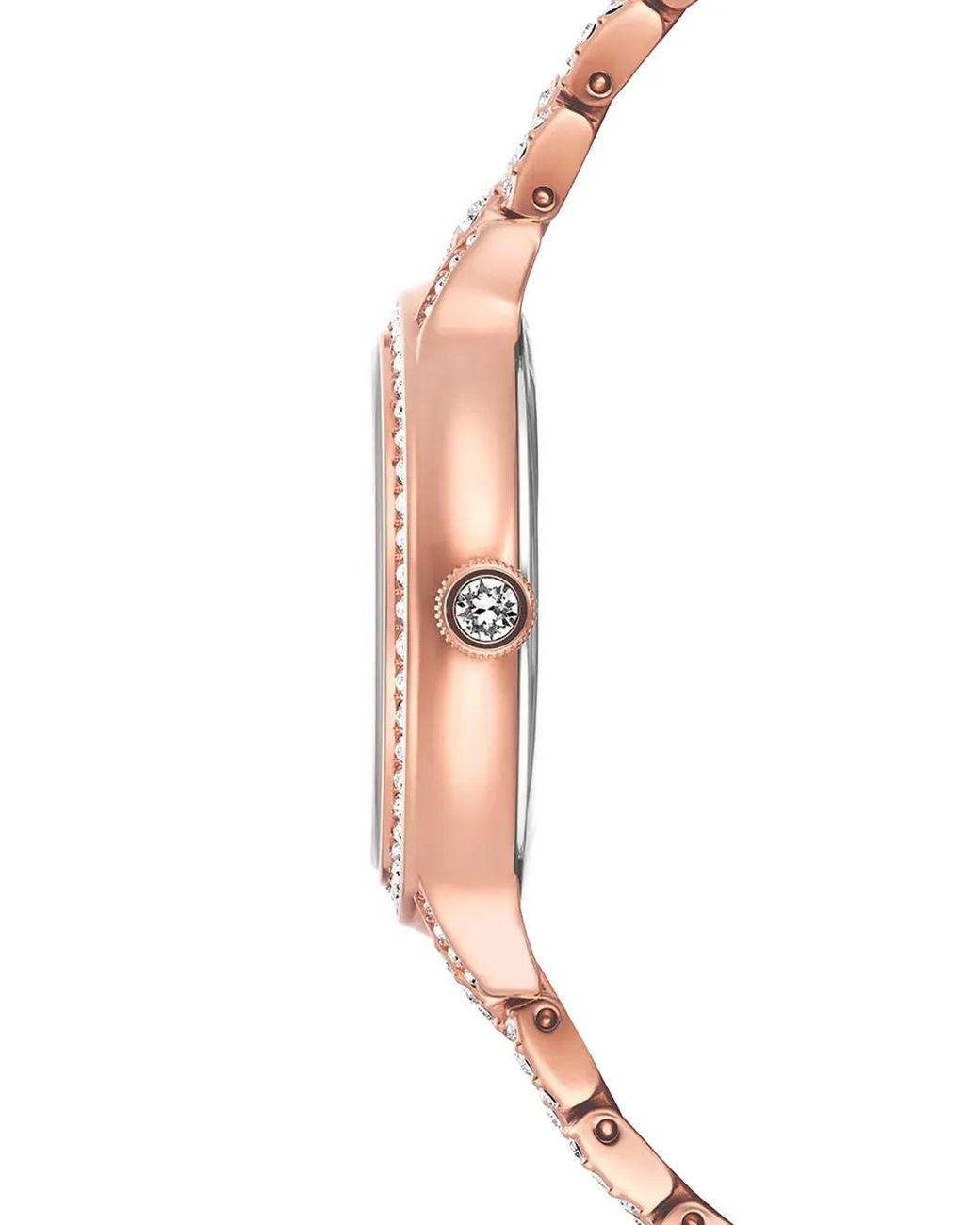 Swarovski Blue Crystal-Embellished 31Mm Watch