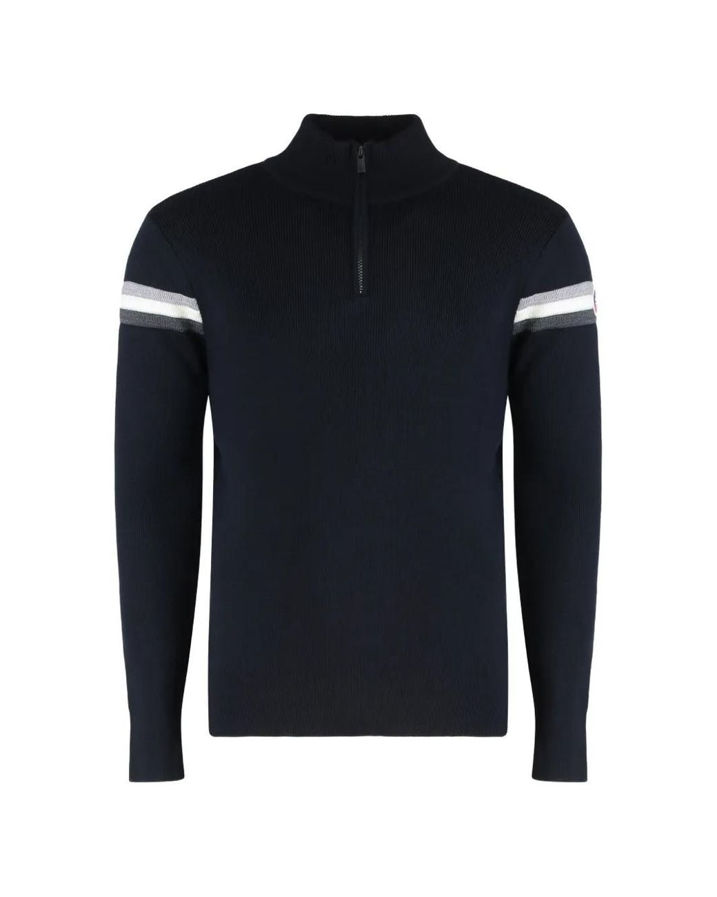 Fusalp Blue Wengen Half-Zip Sweater for men