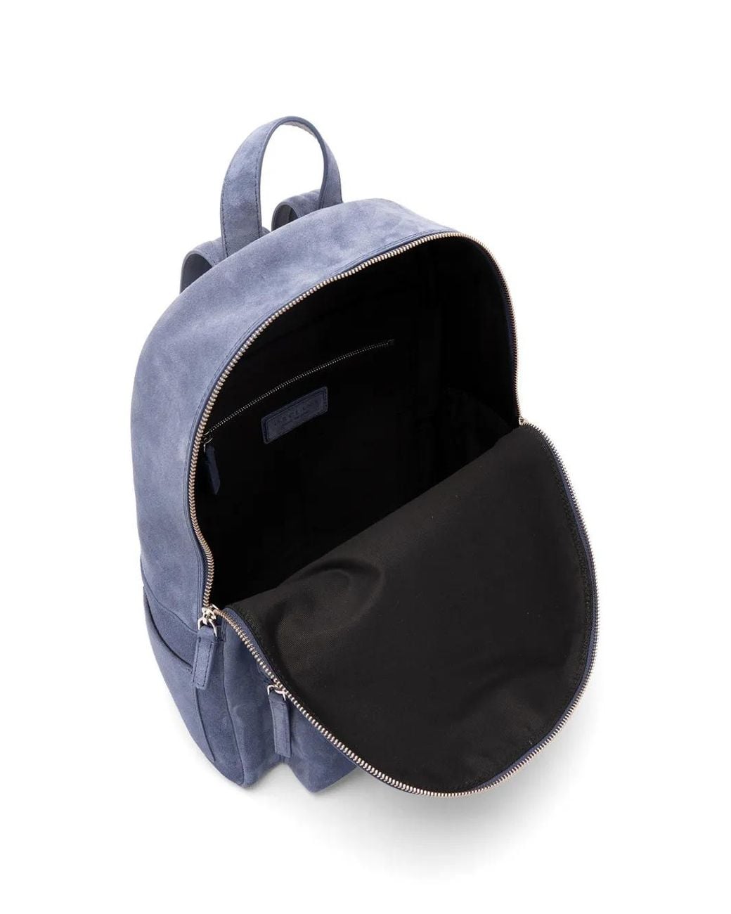 Orciani Blue Laio Suede Zip Backpack for men