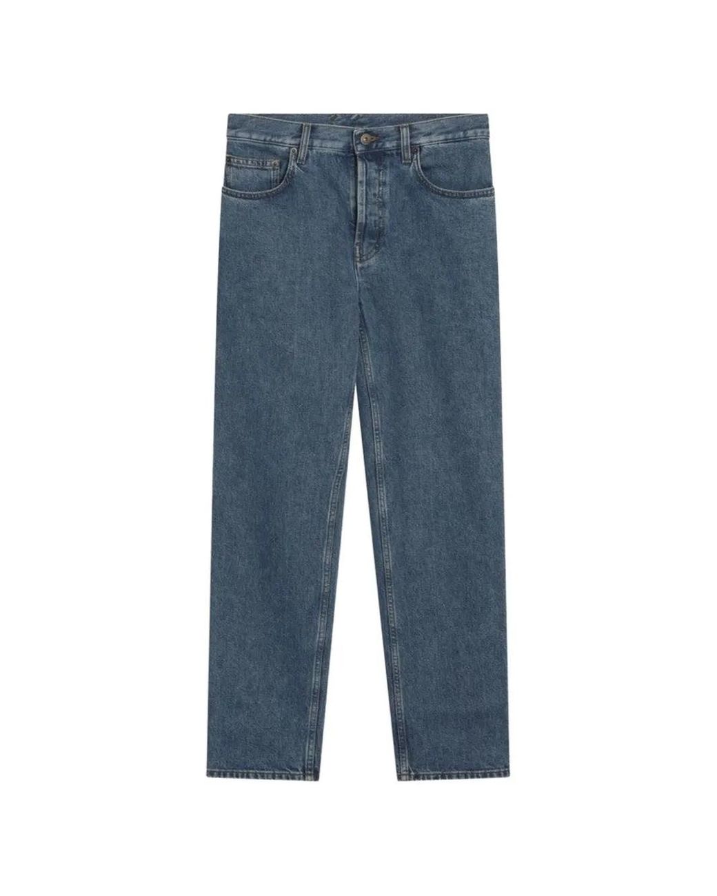 Burberry Blue Straight-Leg Jeans