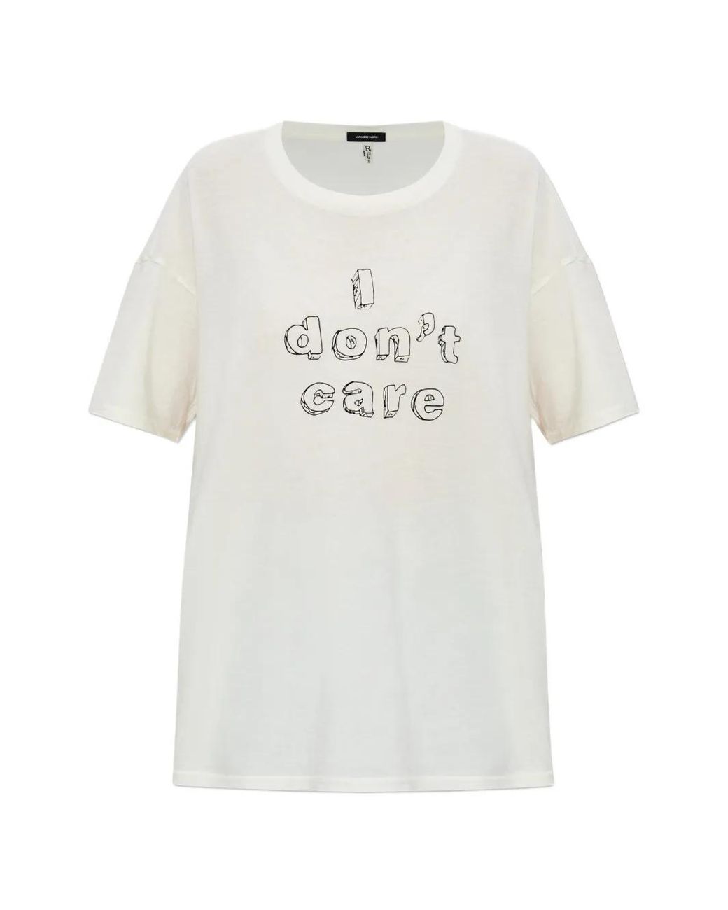 R13 White Print T-Shirt