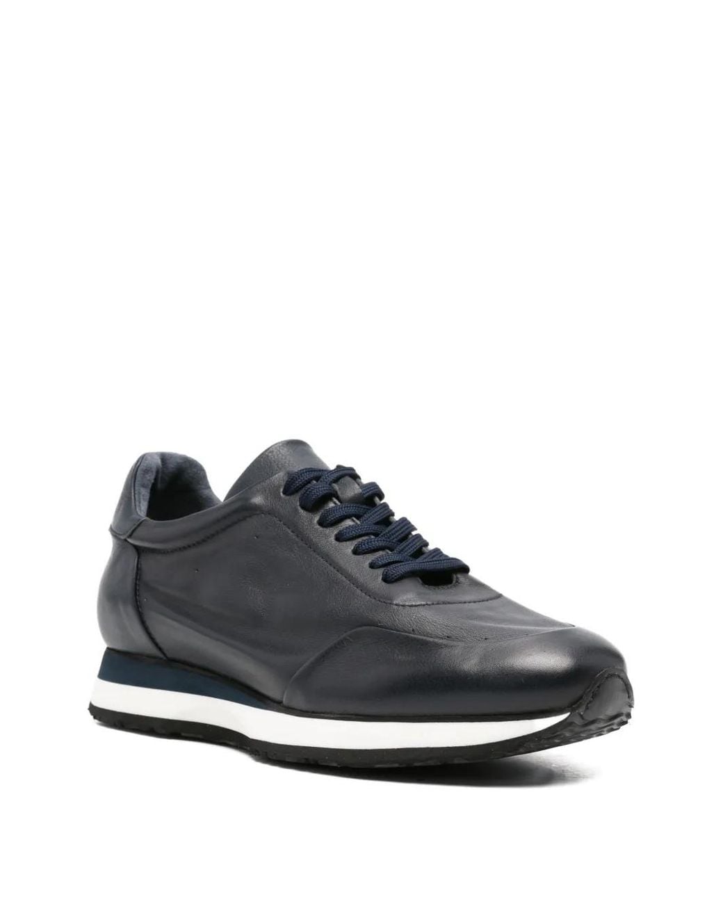 JOHN HARRISON Black Baskets En Cuir for men