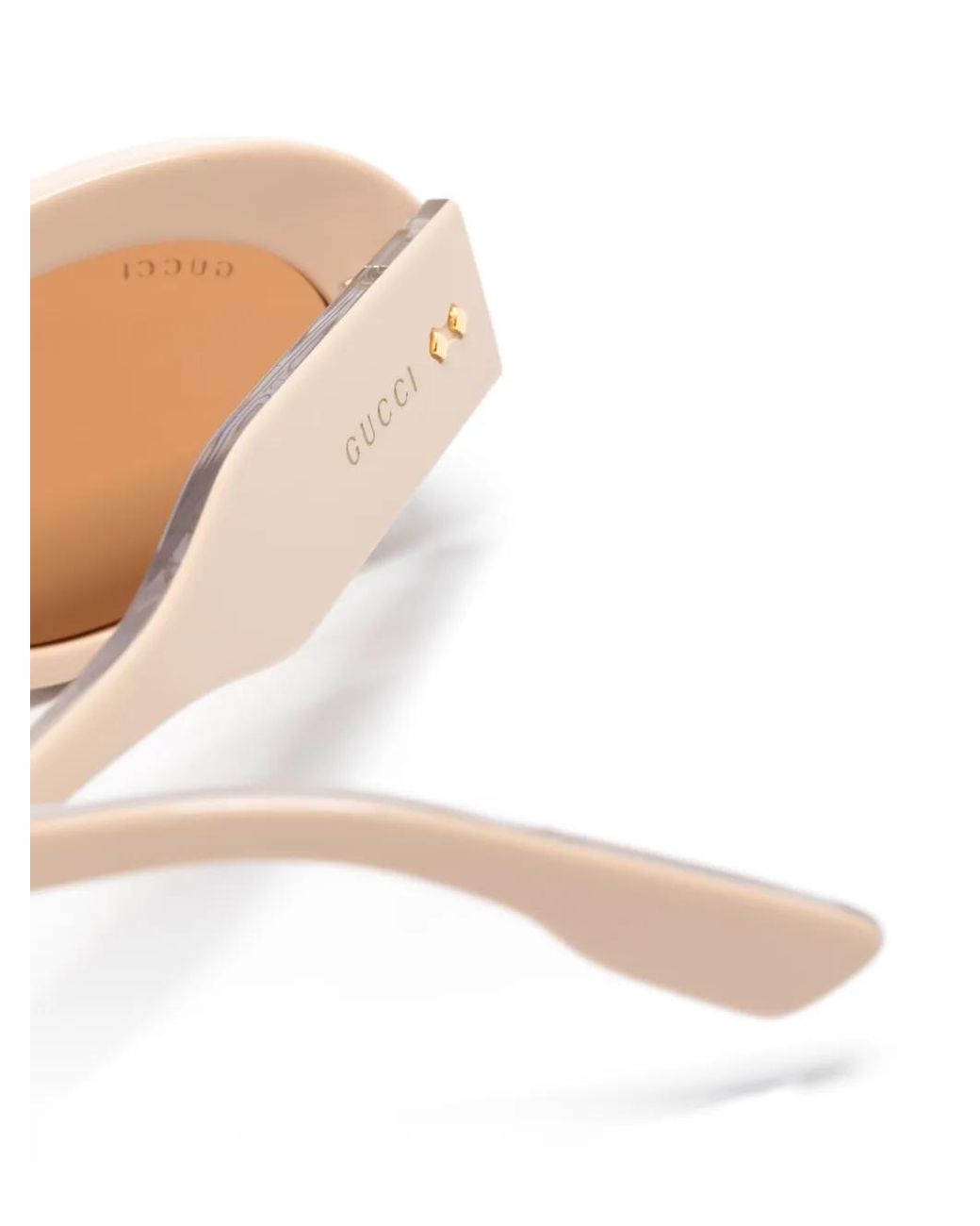 Gucci Pink Oval-Frame Sunglasses