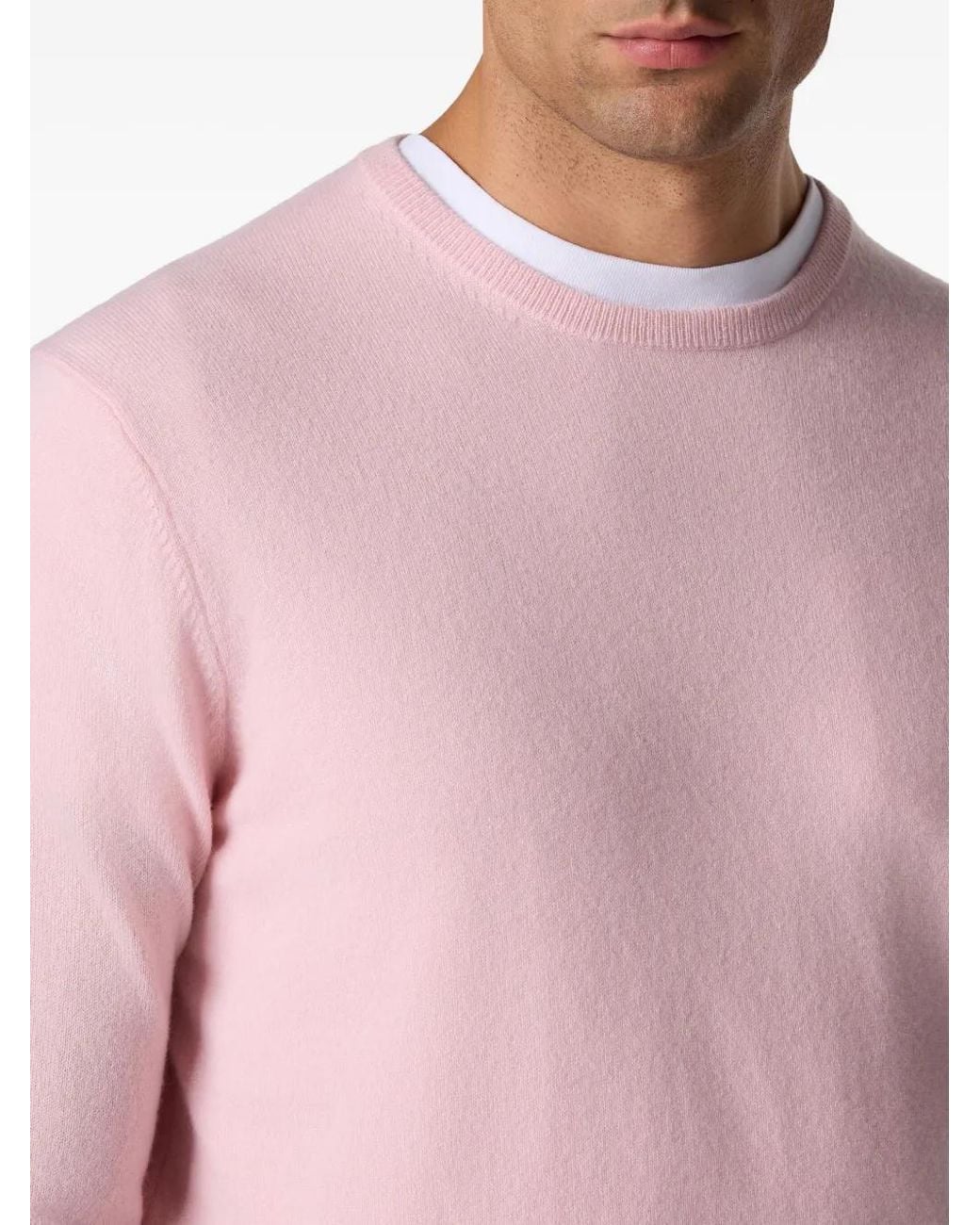 Brooks Brothers Pink Cashmere Jumper for men