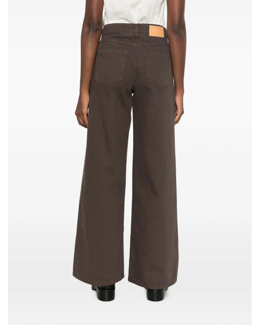 iBlues White Jean Iblnina À Passants De Ceinture
