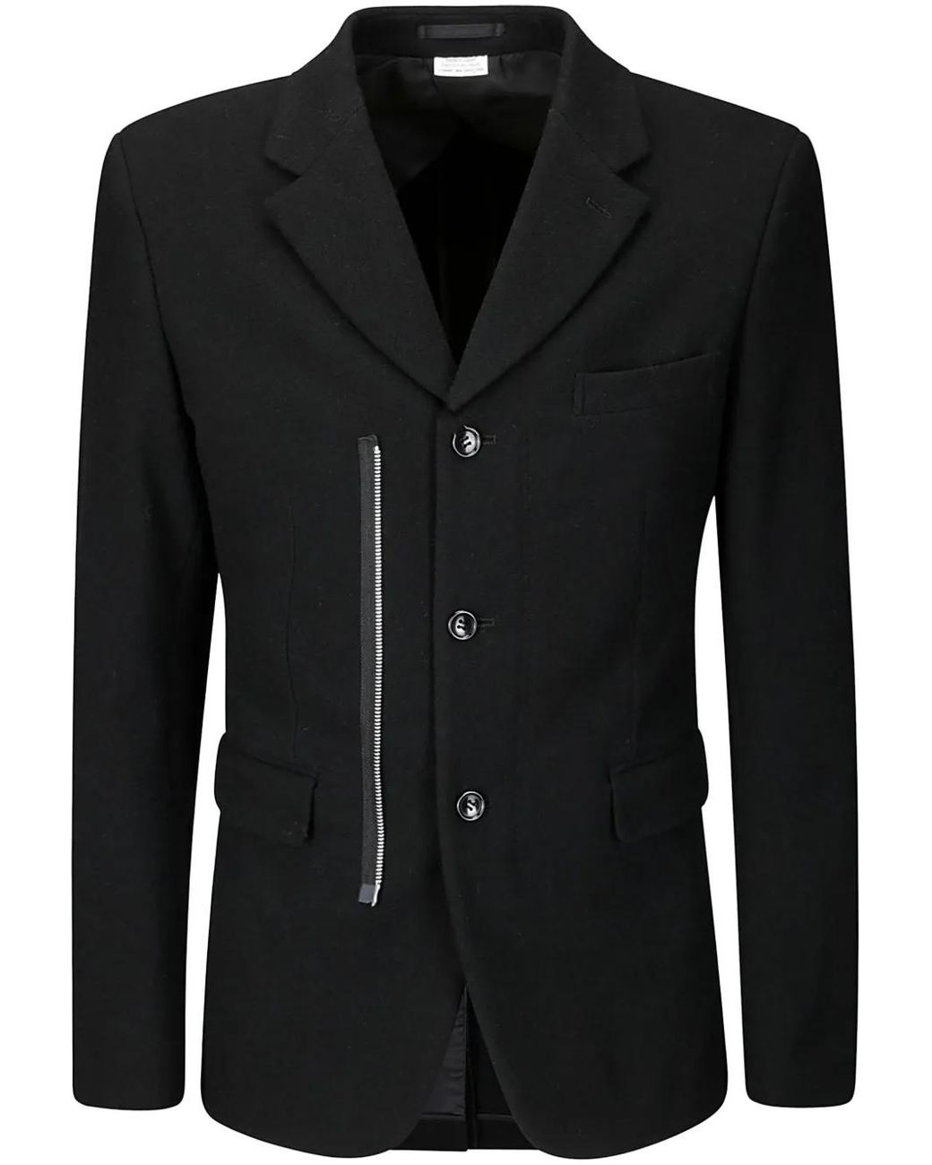 Blazer Con Botones Comme des Garçons de hombre de color Black
