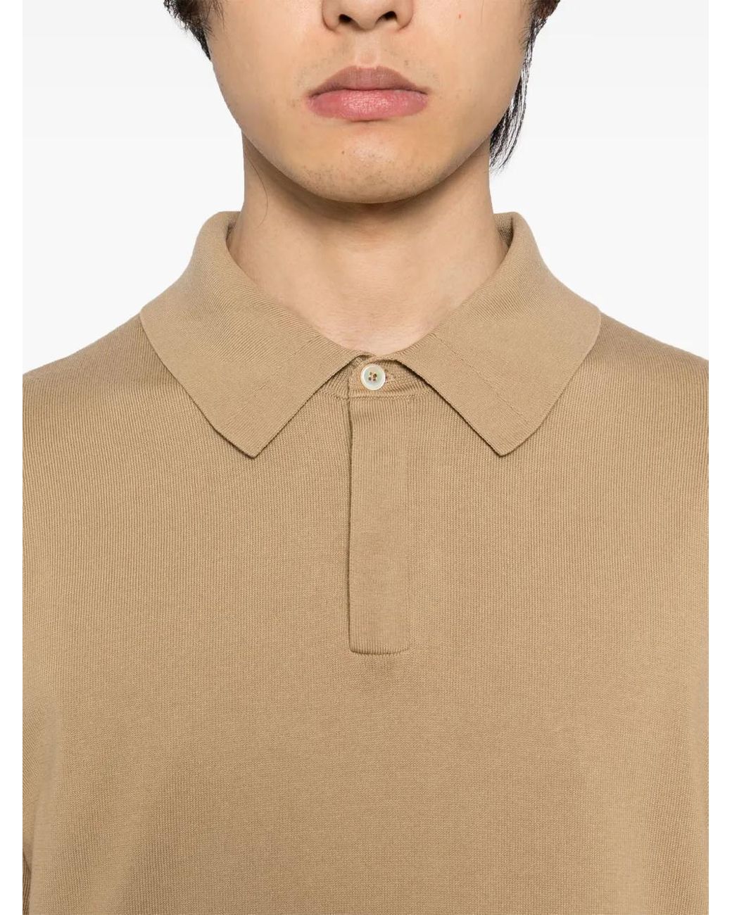 Paul Smith Natural Organic-Cotton Polo Shirt for men