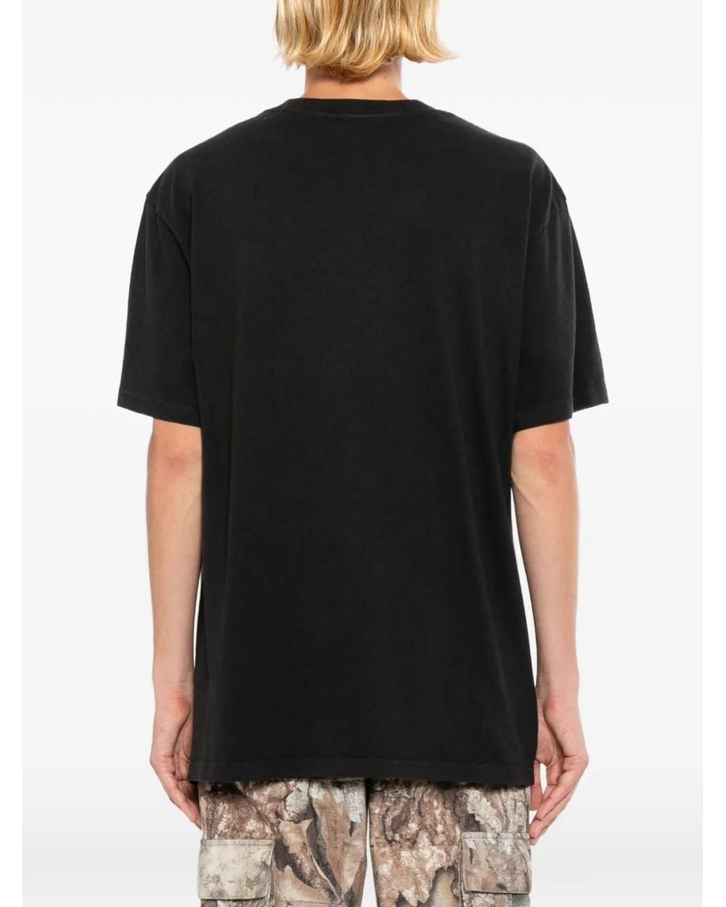 Melt Black Dove Printed T-Shirt for men