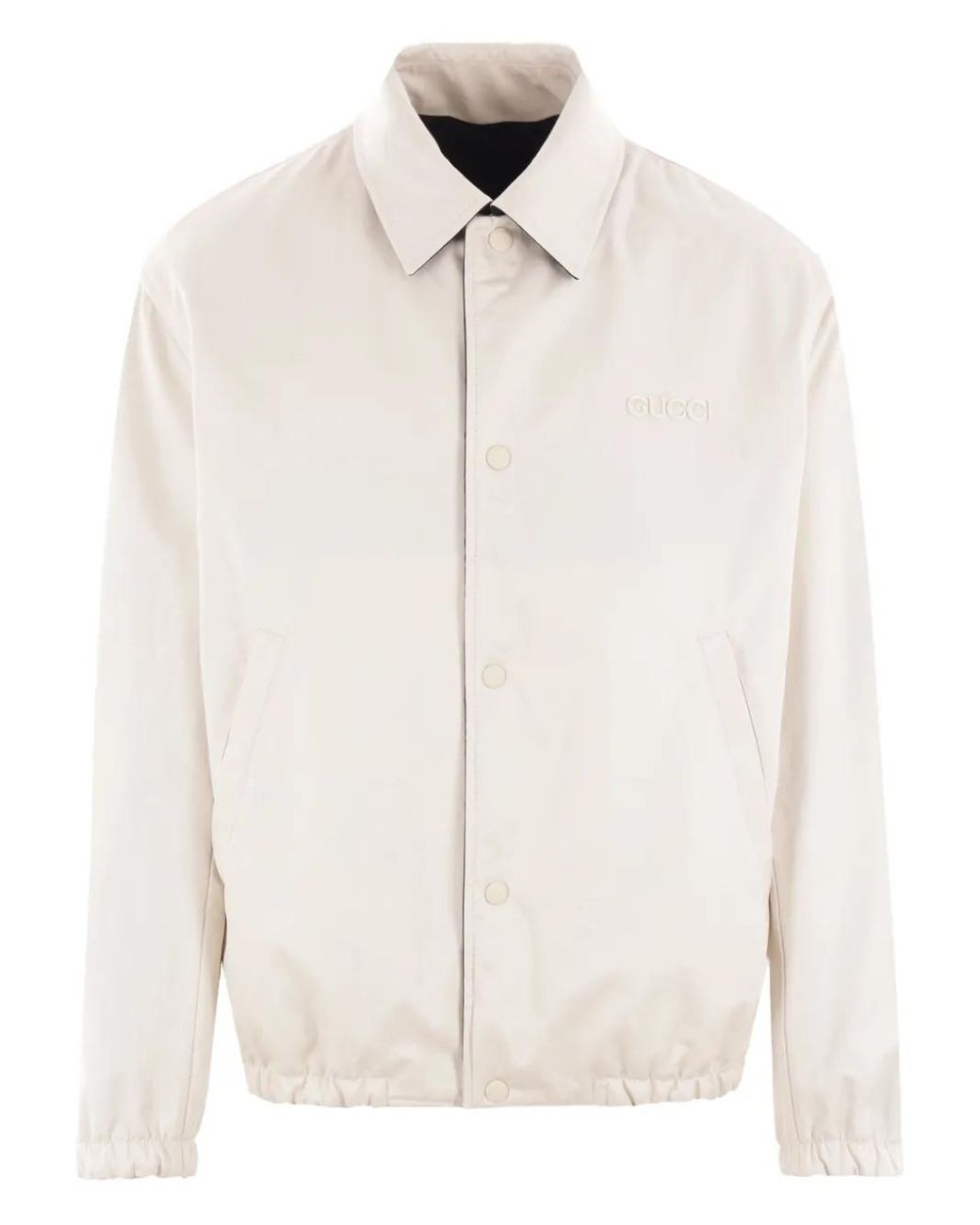 Gucci Blue Gg Reversible Jacket for men