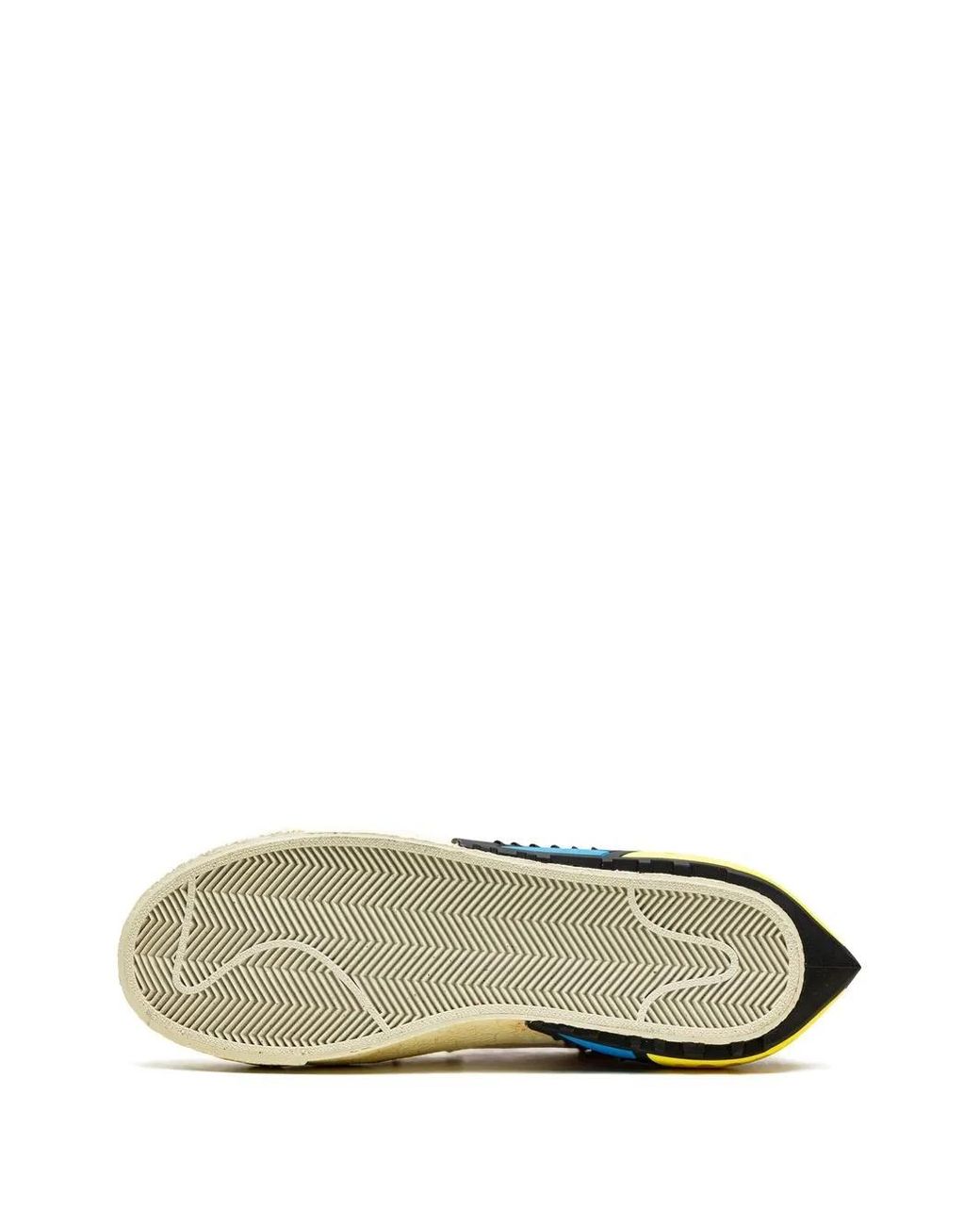 NIKE X OFF-WHITE White Blazer Low "University" Sneakers