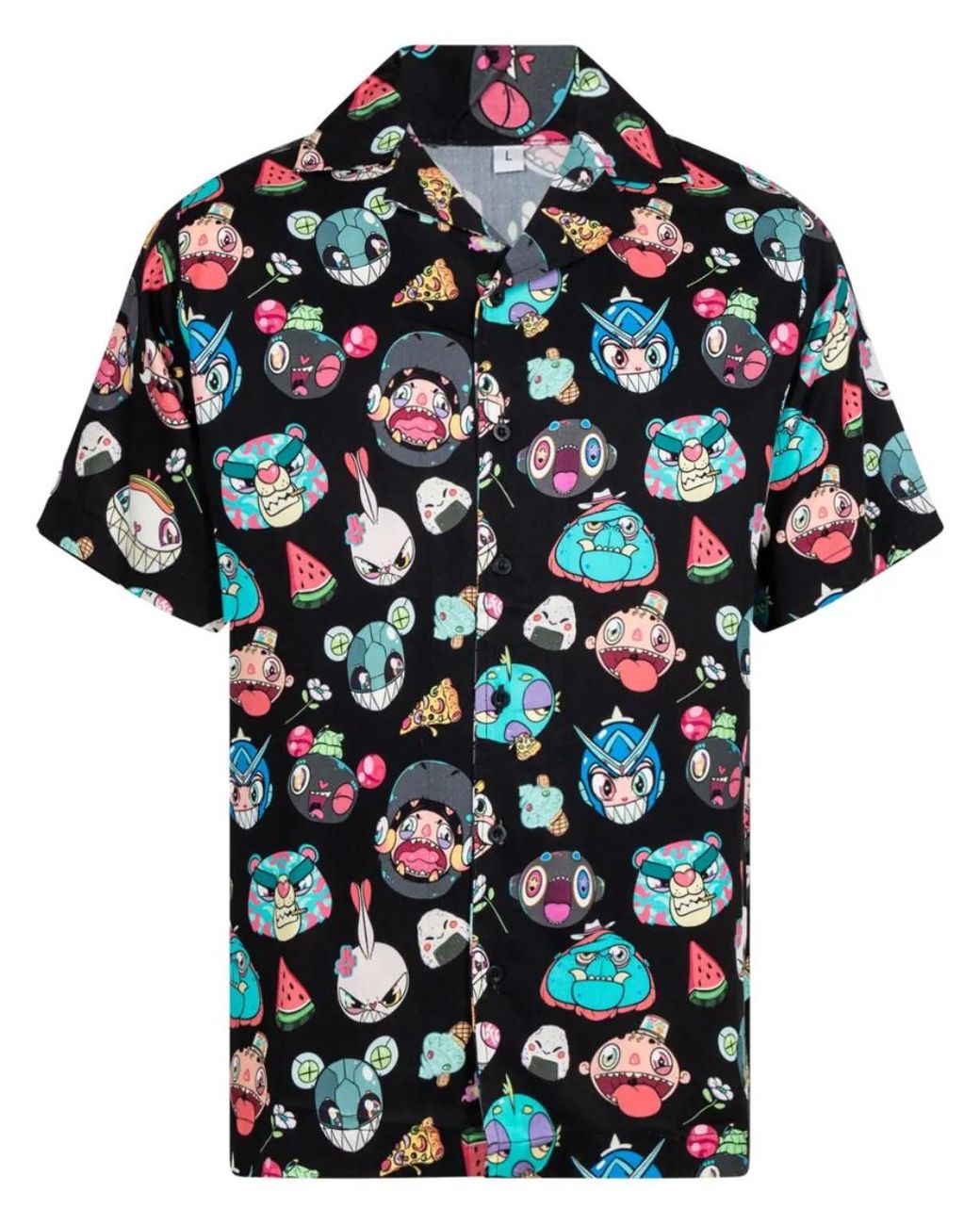 KARAFURU Blue Universe All-Over Print Shirt