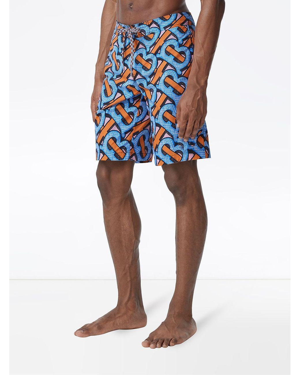 Actualizar 76+ imagen burberry monogram swim shorts