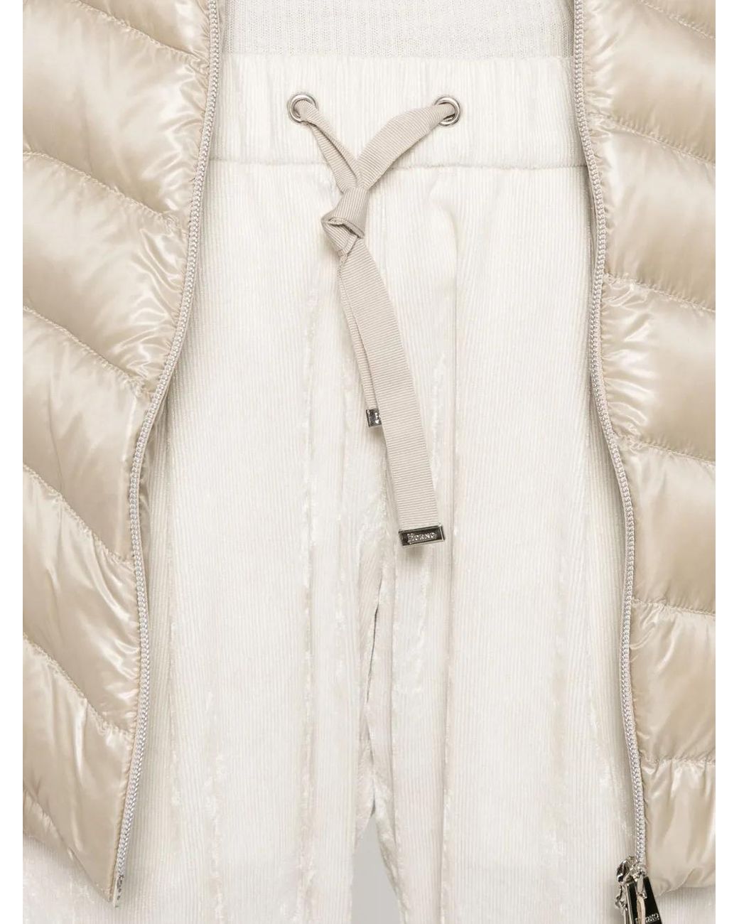Straight Trousers Herno de color White