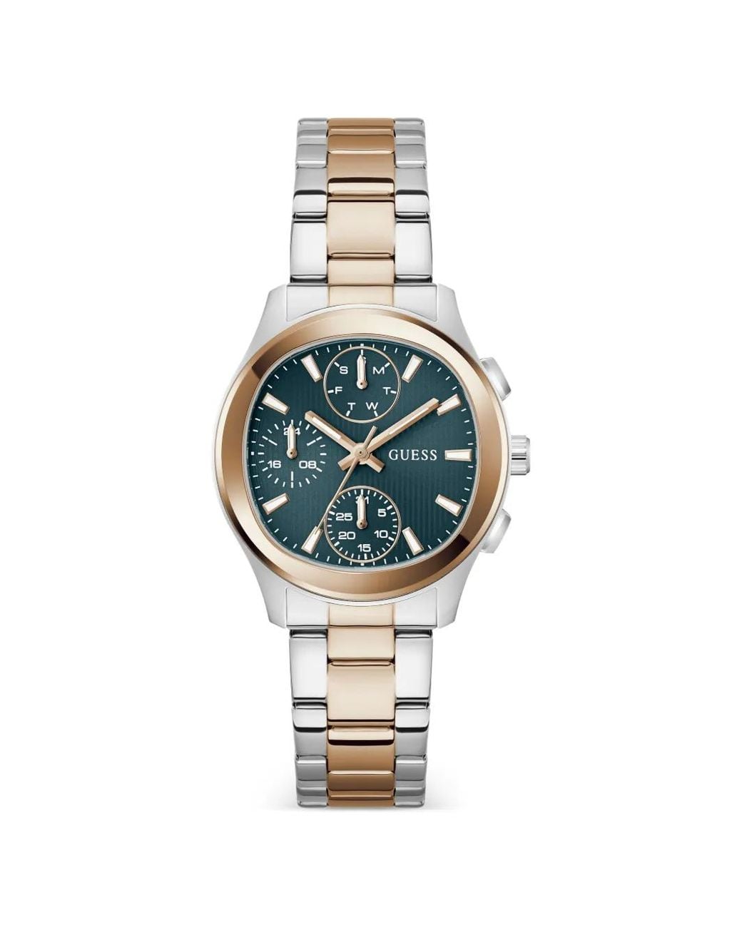 Guess Blue Birdie 2-Tone Analog Watch