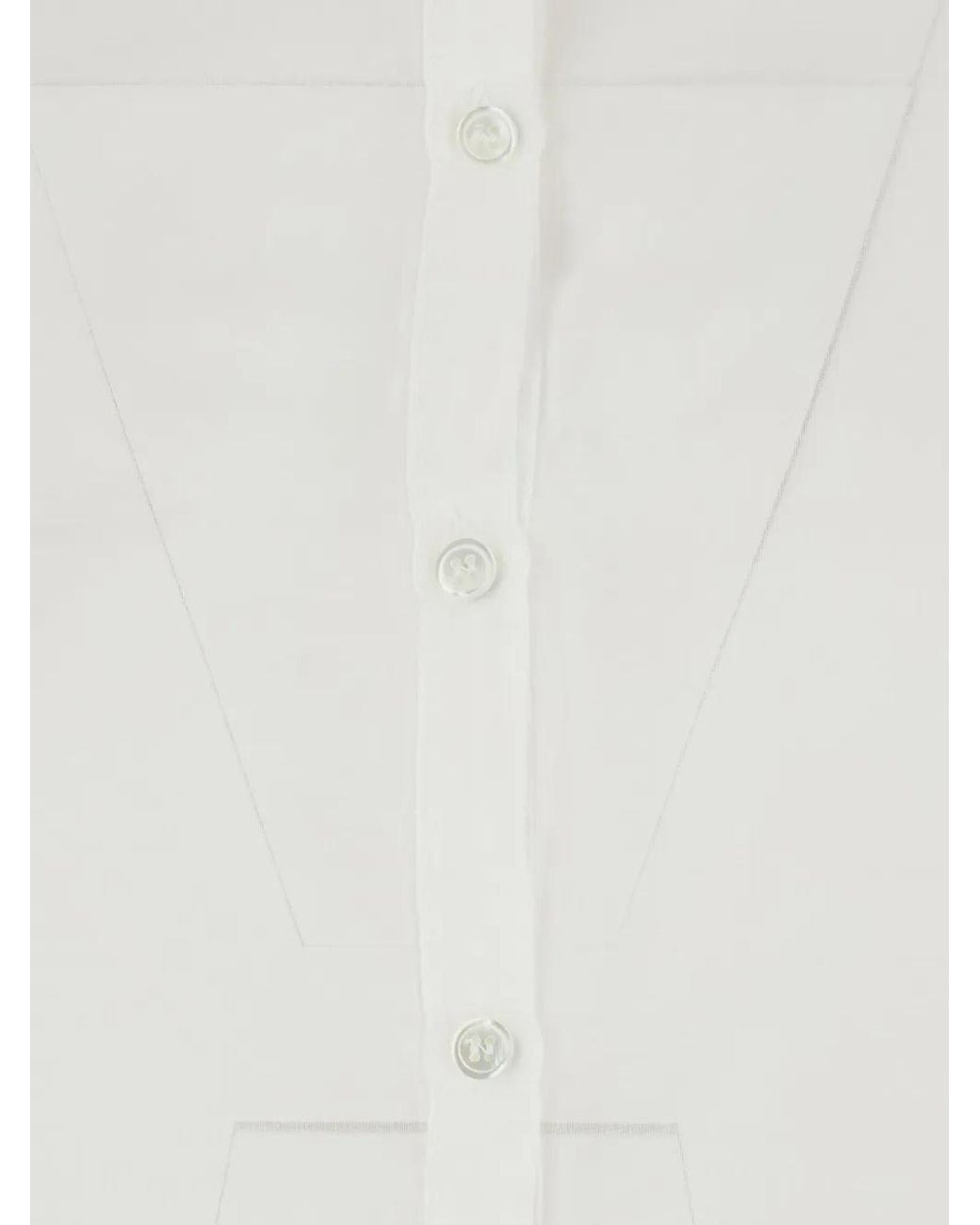 Jucca White Buttoned Blouse