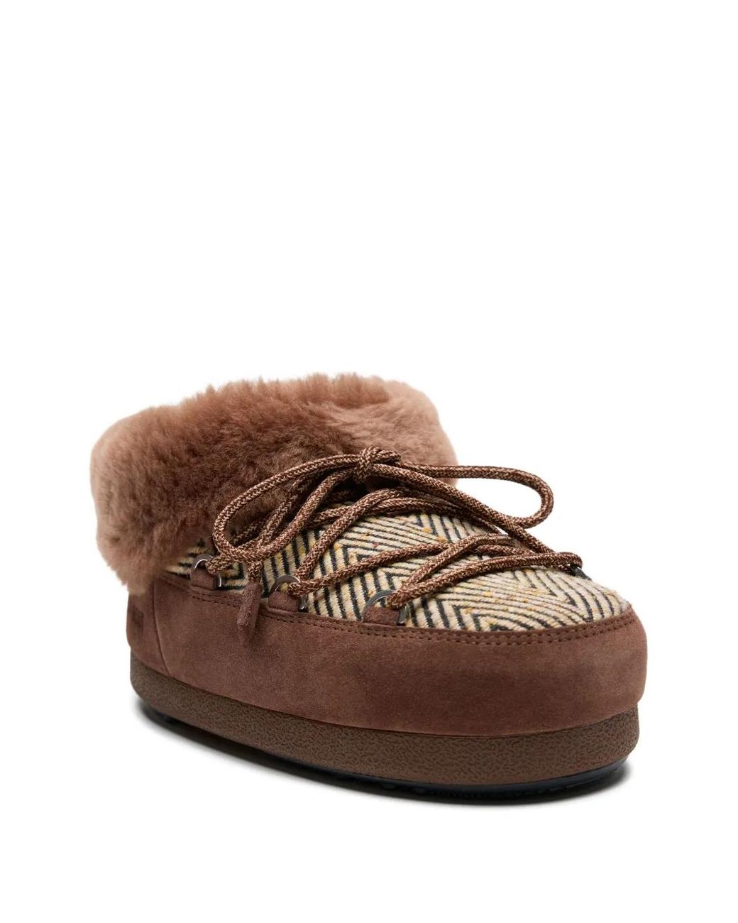 Moon Boot Brown Mules Evx Chalet Cocoa X Guest