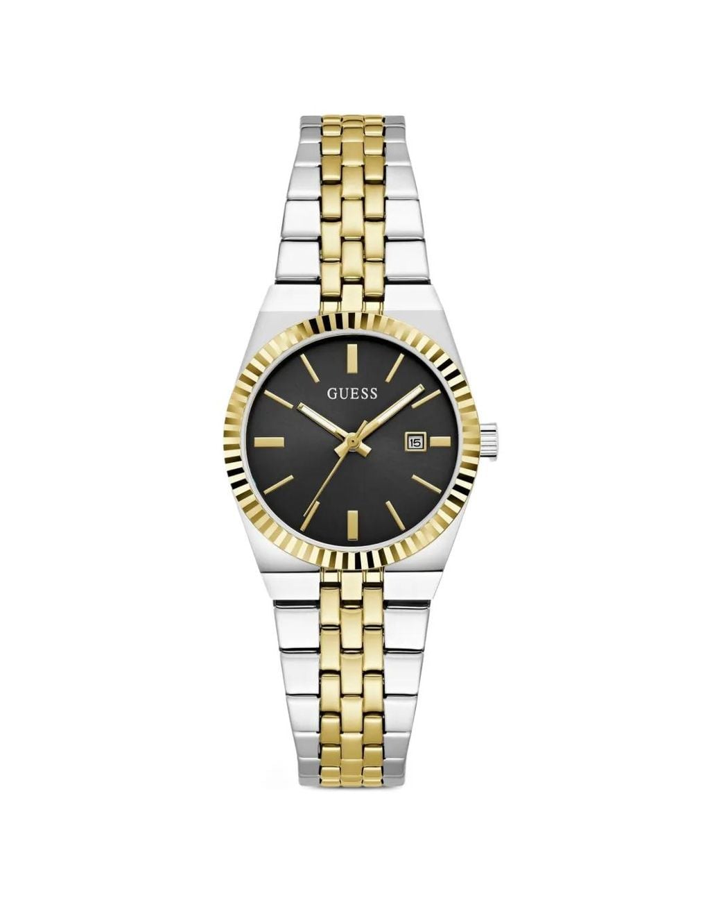 Guess Metallic Logo-Detail 32Mm Watch