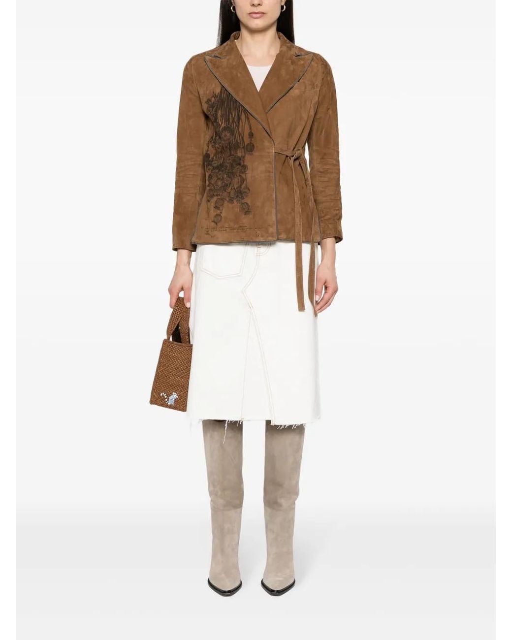Tory Burch White Skirts