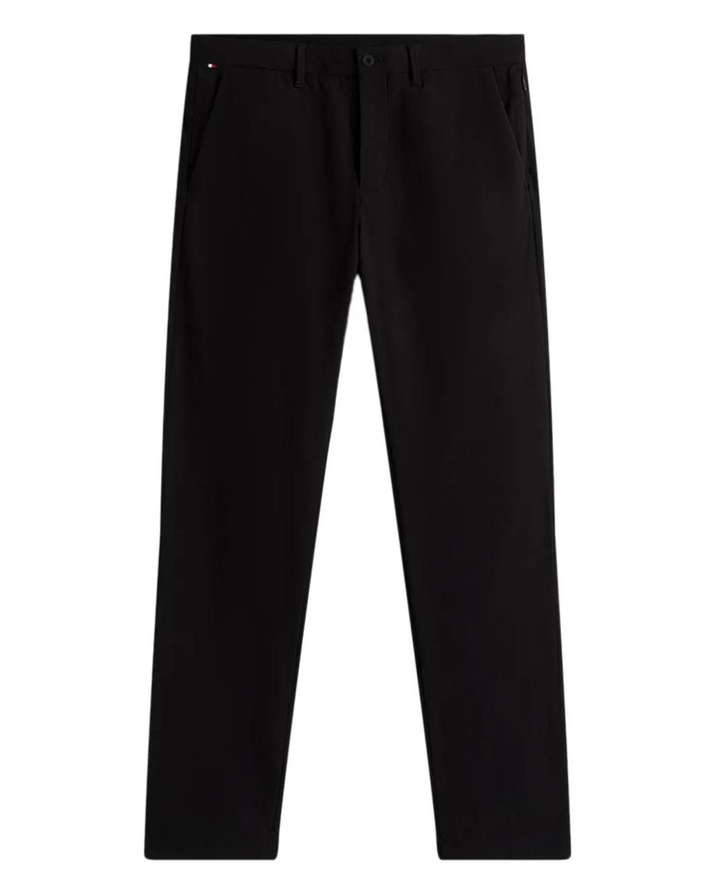 Tommy Hilfiger Black Denton Chinos for men