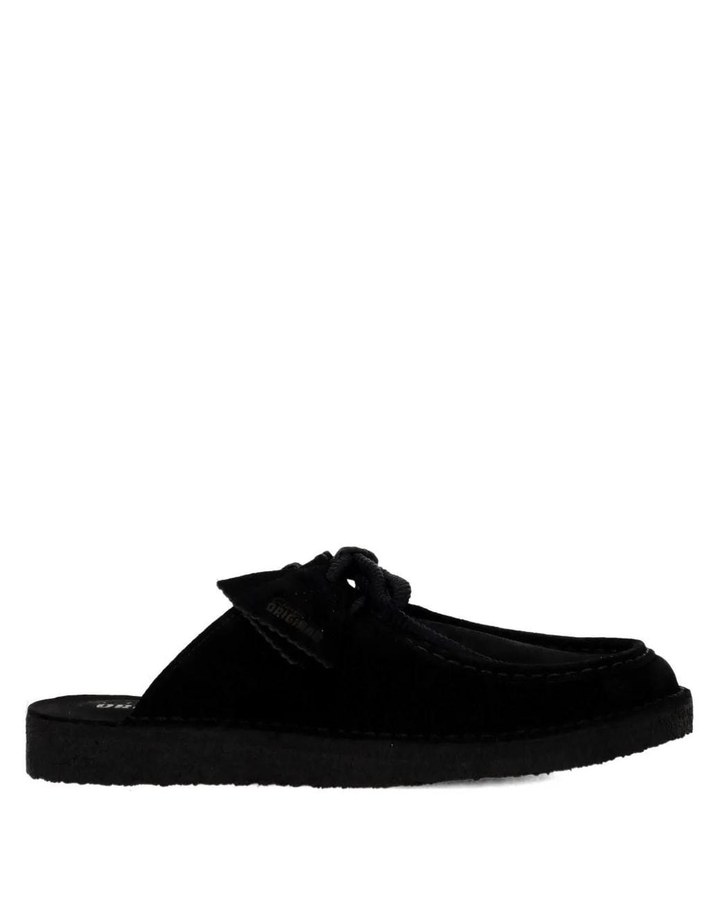 Clarks Leren Muiltjes in het Black voor heren