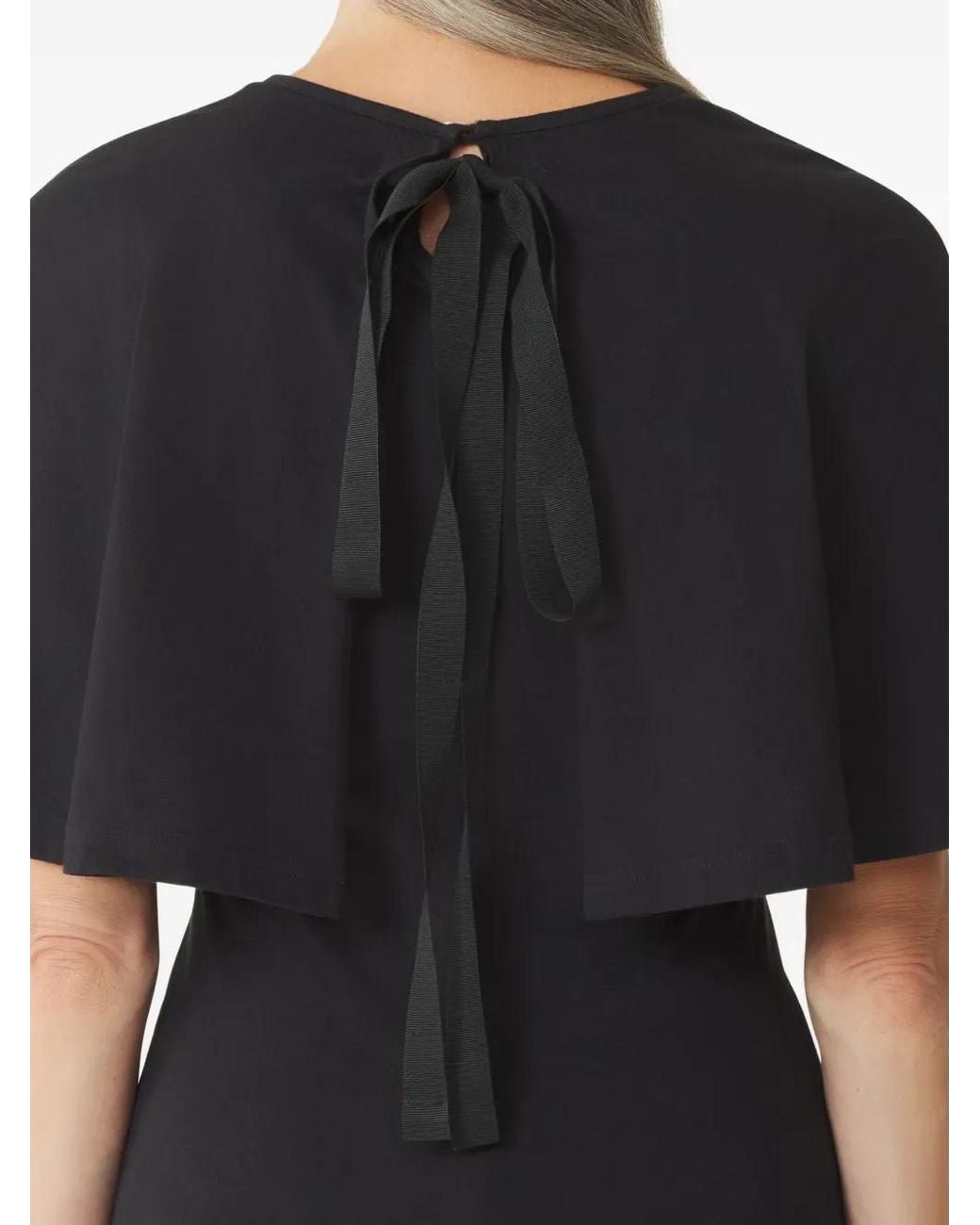 Lanvin Black Cape T-Shirt