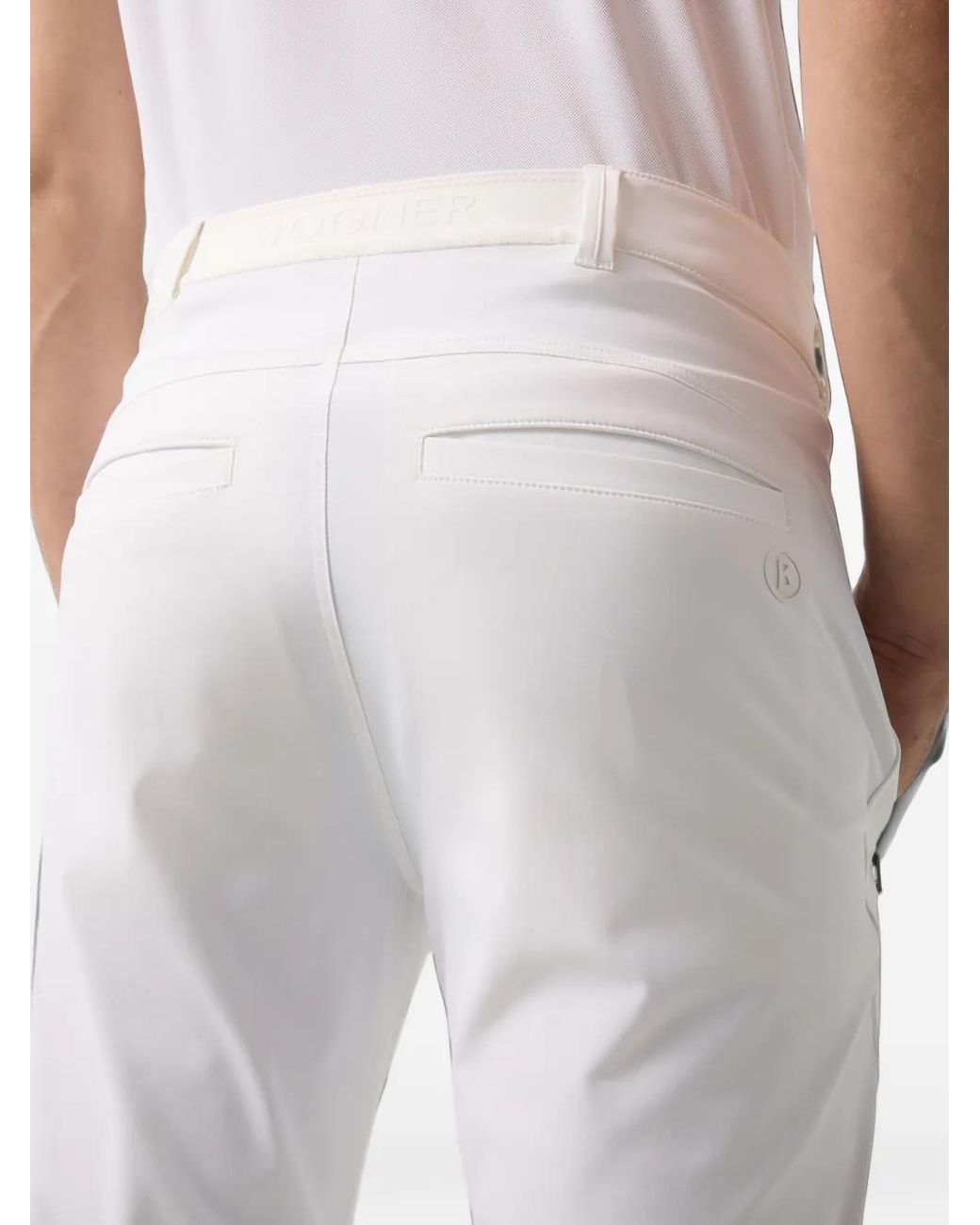 Bogner White Pantalon Nahil for men