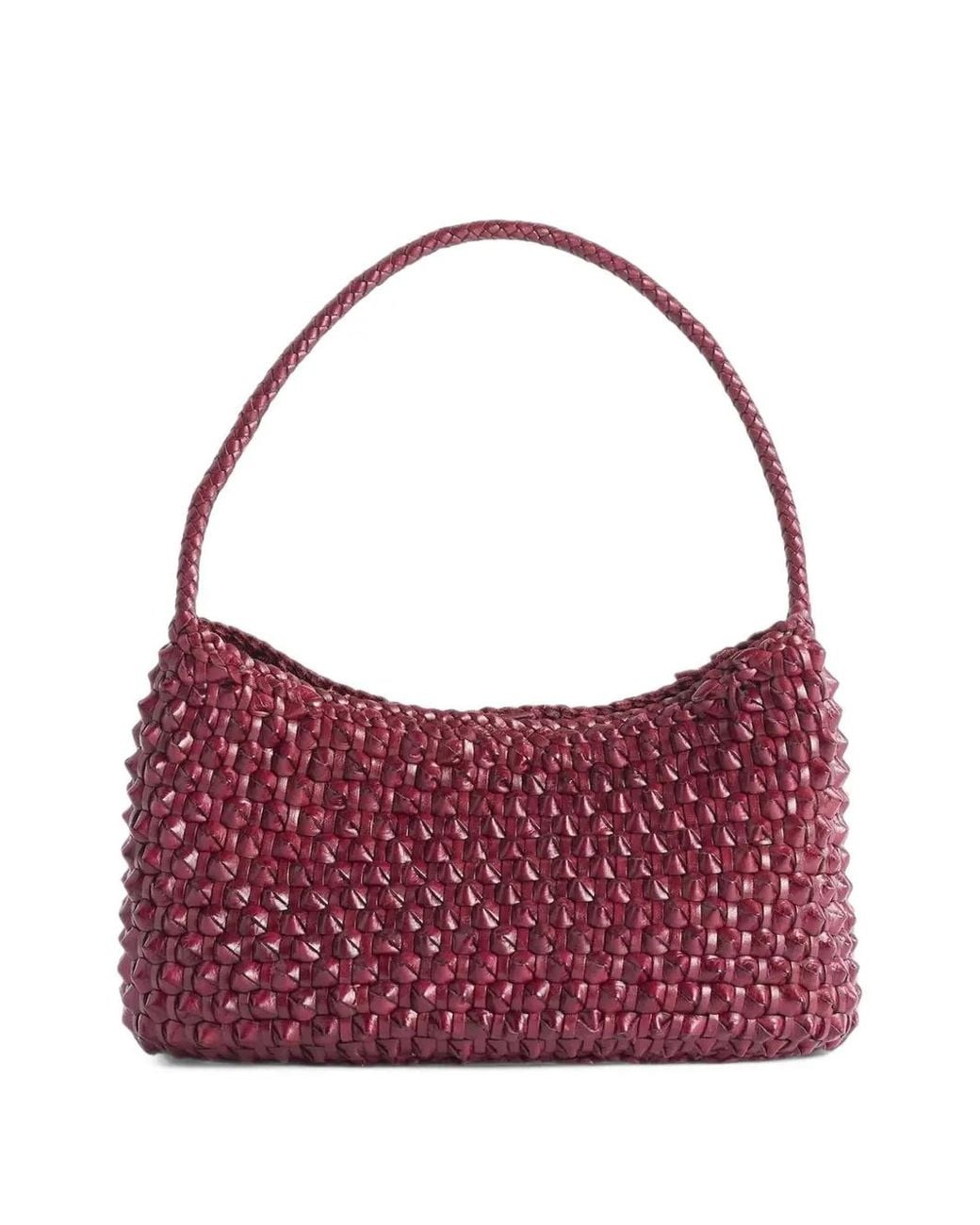 Dragon Diffusion Basil Cactus Bordo Shoulder Bag in Purple | Lyst UK