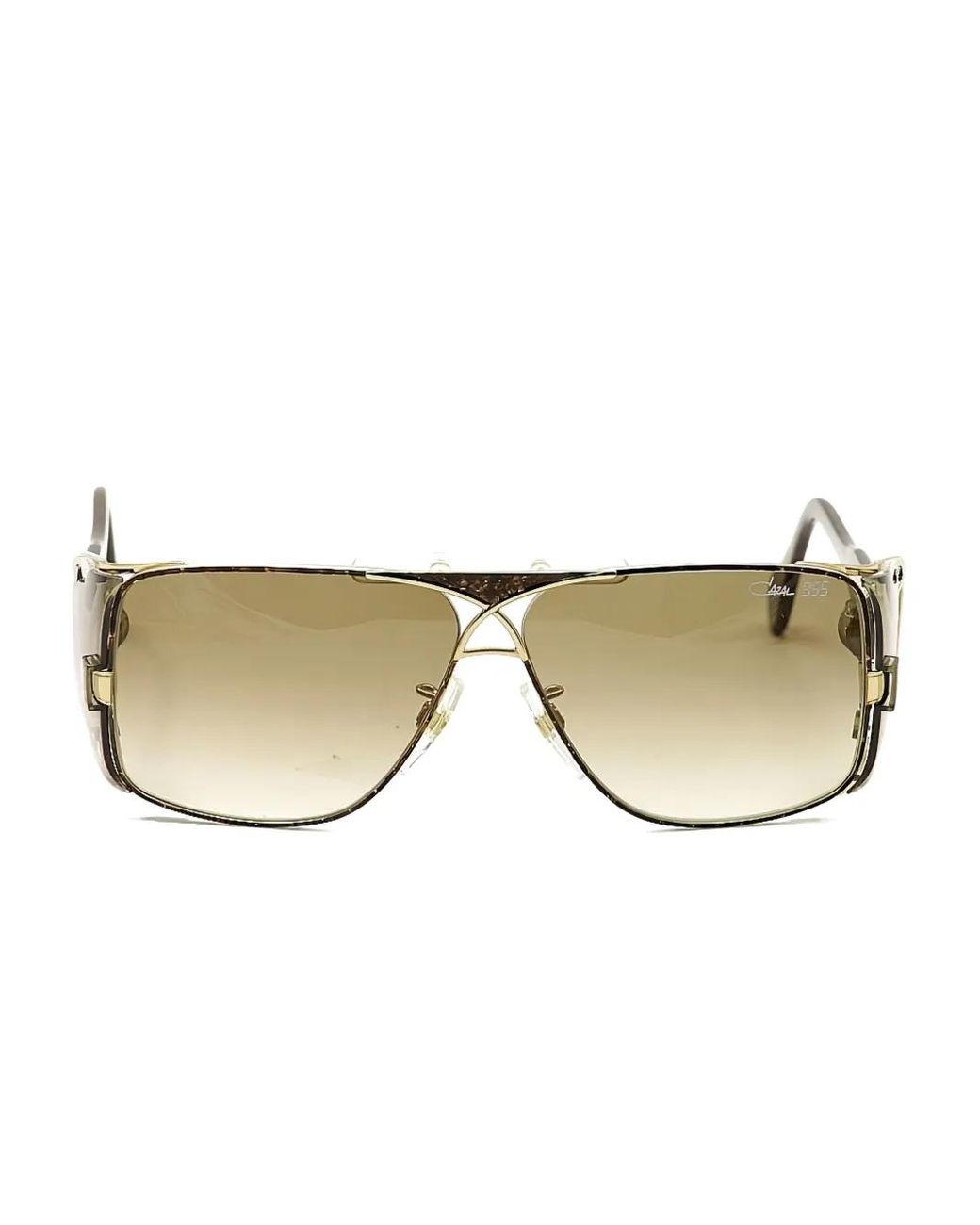 Cazal Natural Rectangle-Frame Sunglasses