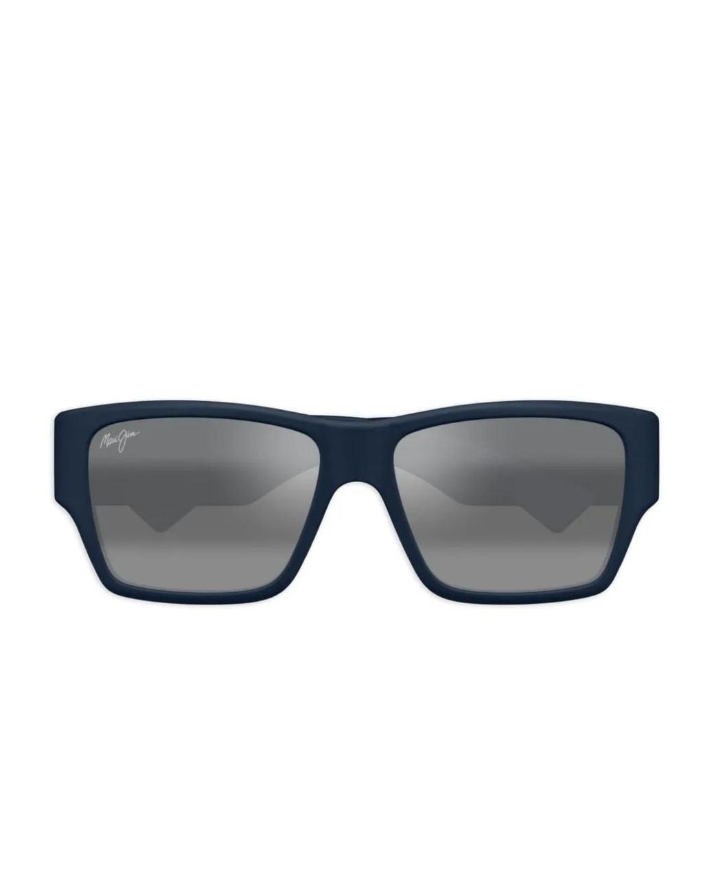 Maui Jim Gray Ka'Olu Rectangle-Frame Sunglasses