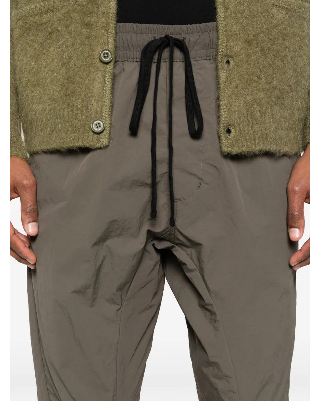 Thom Krom Hose Mit Kordelzug in Gray für Herren