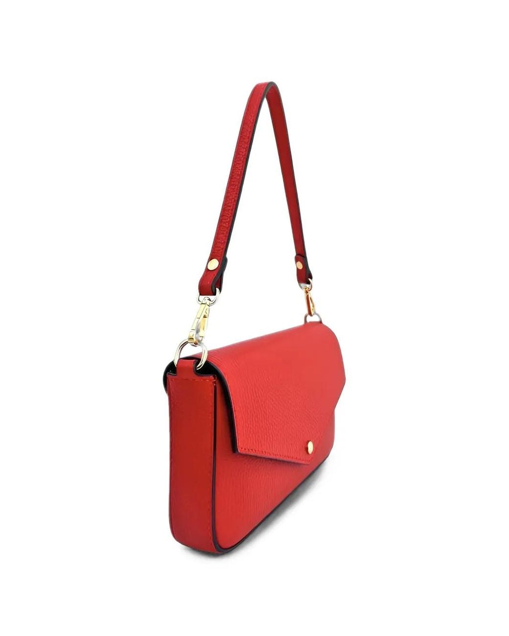 Apatchy London Red Munro Clutch Bag
