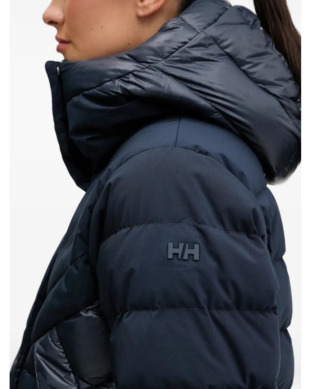 Plumífero Con Capucha Helly Hansen de color Blue