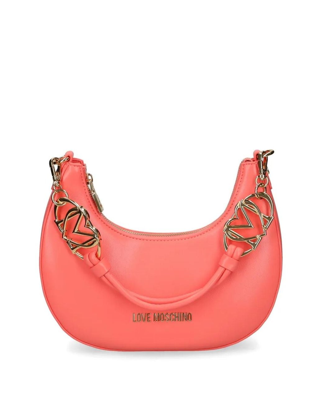 Love Moschino Pink Jewel Shoulder Bag