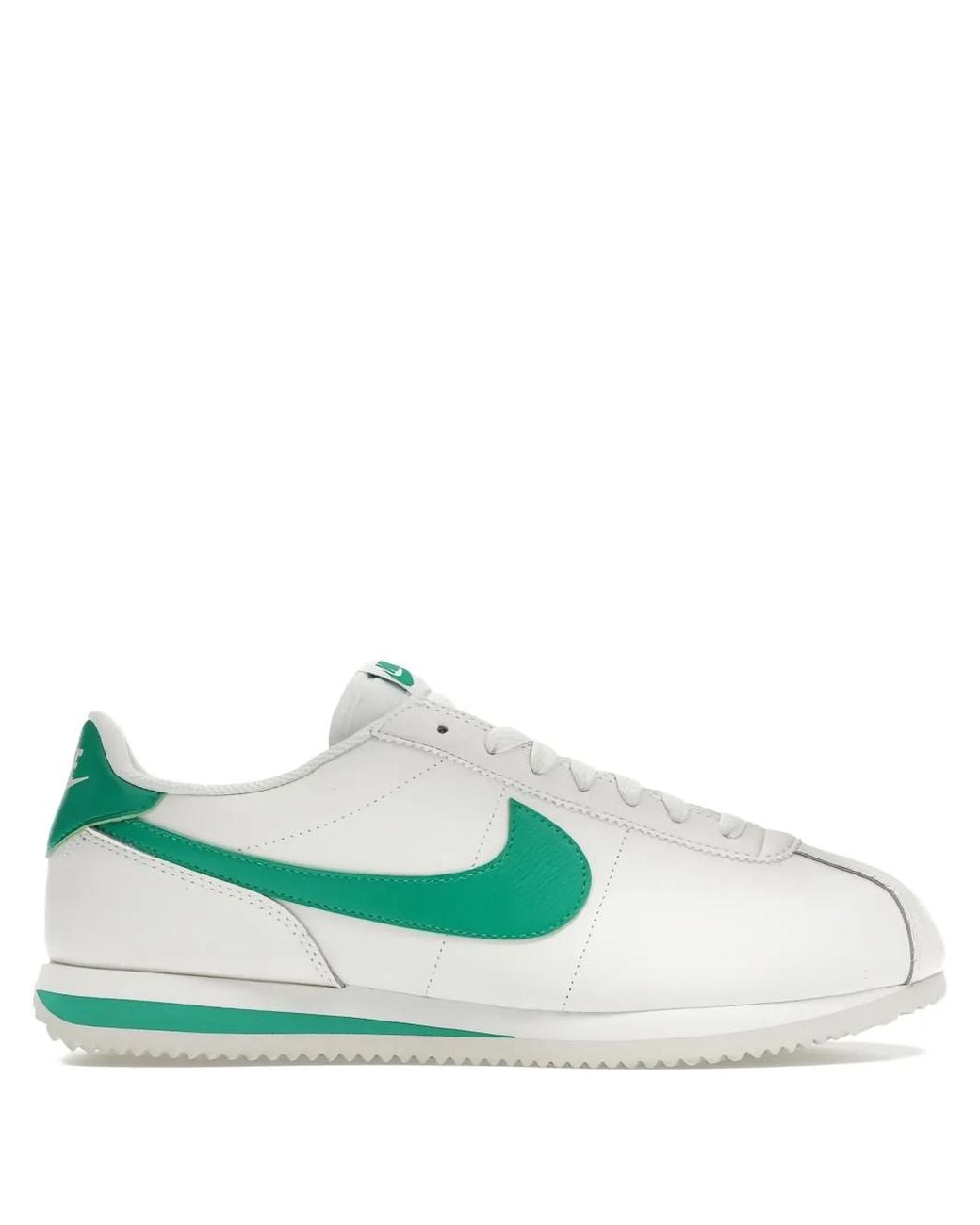 Nike Green Cortez Low-Top Sneakers for men