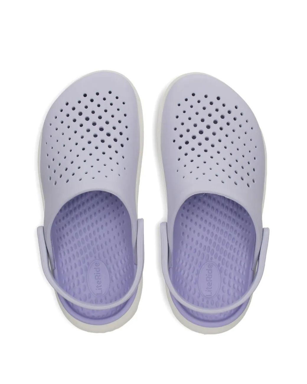 CROCSTM White Perforated Clogs