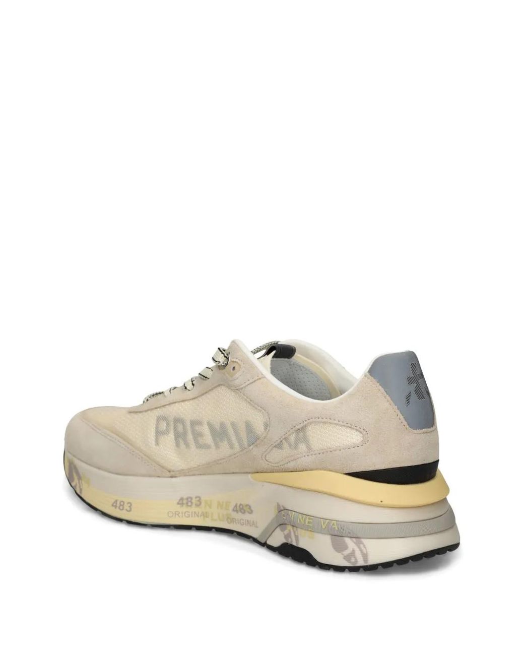 Premiata White Moerun 7776 Sneakers for men