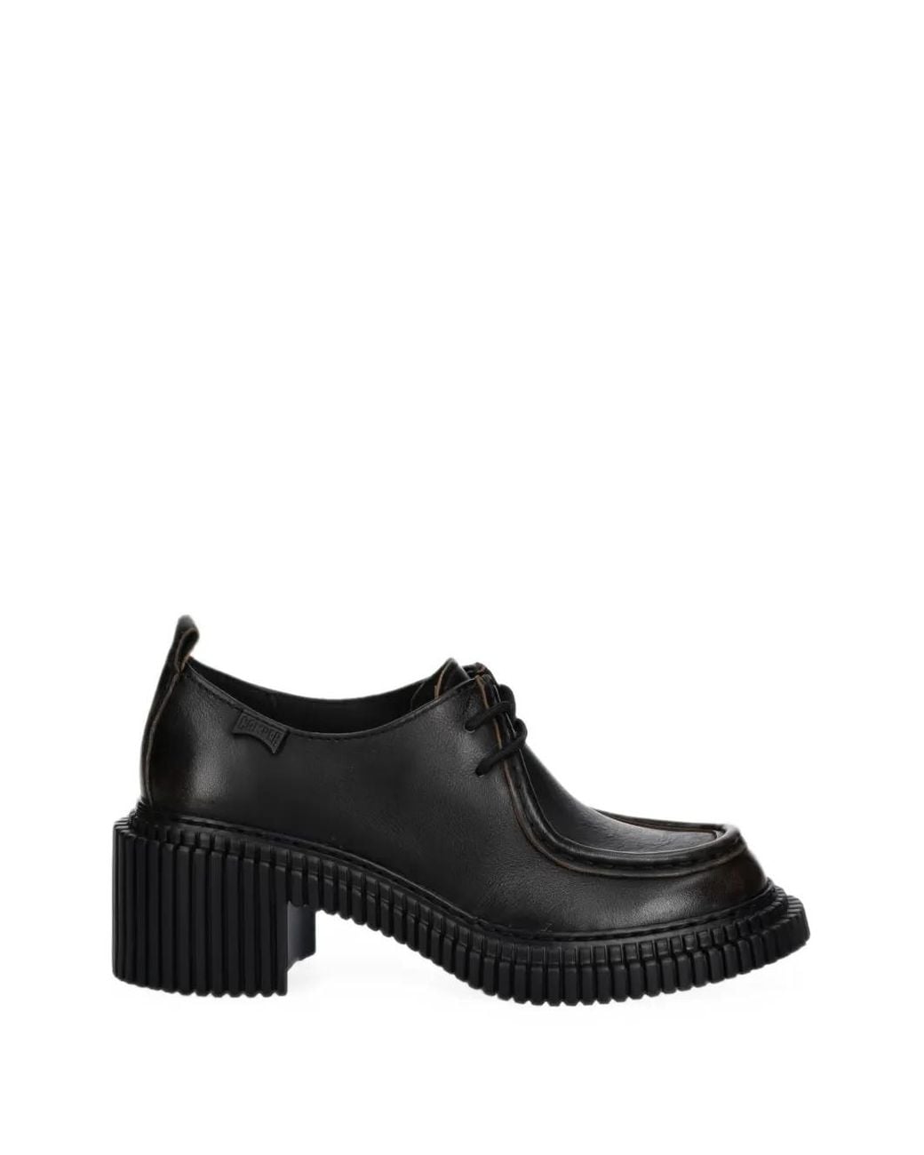 Camper Black Pix London Derby Shoes