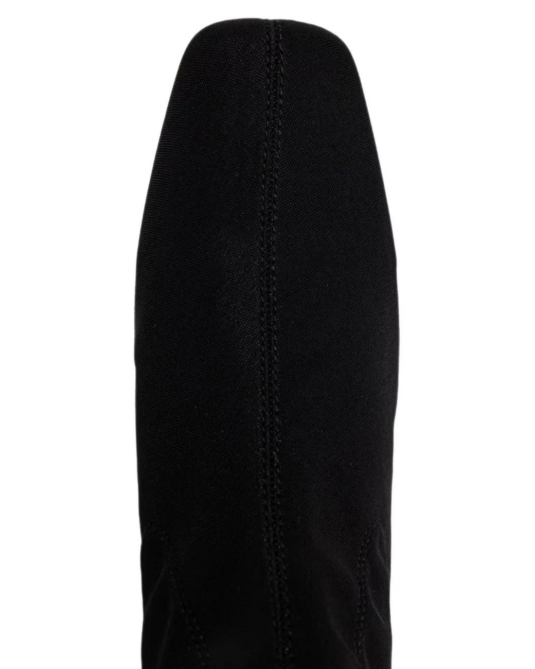Vagabond Black Mona Square-Toe Knee-High Boots