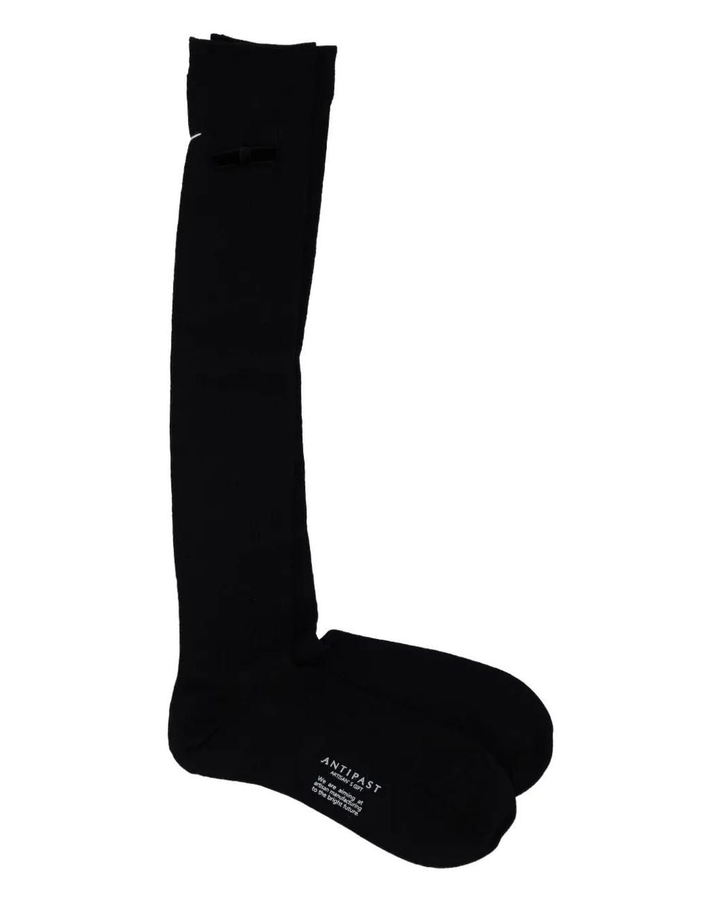 Antipast Black Knitted Socks