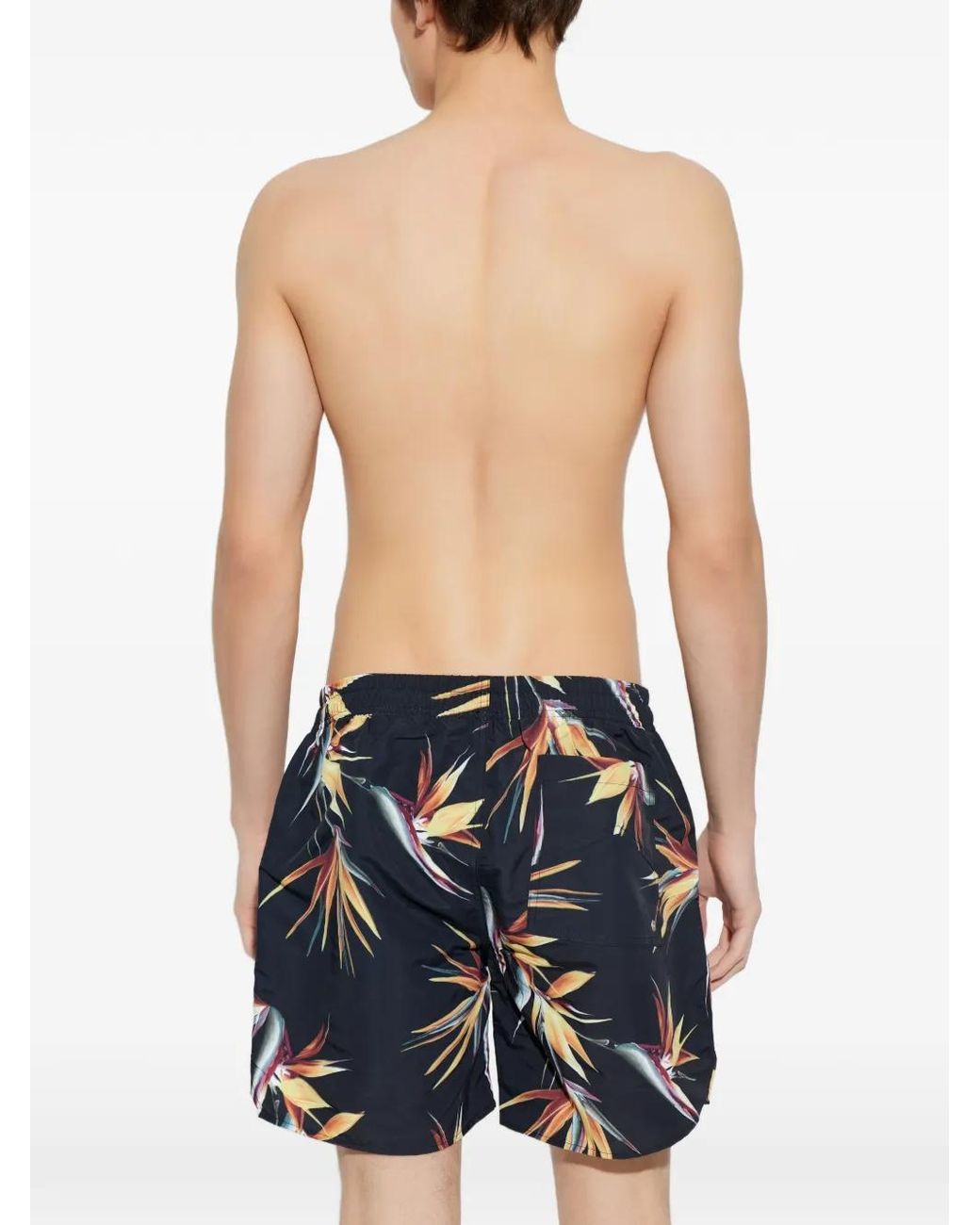 Rhude Blue Regatta Club Hawaiian Swim Short for men