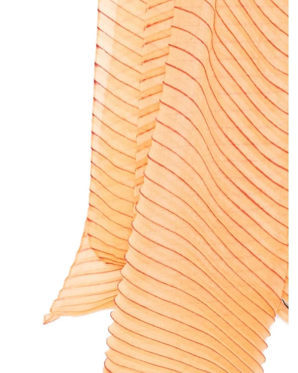 Colombo Natural Pleated Scarf