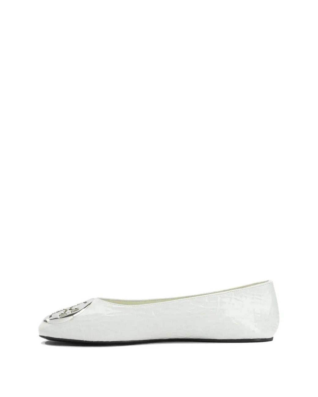 Tory Burch White Ballerines Plates Reva