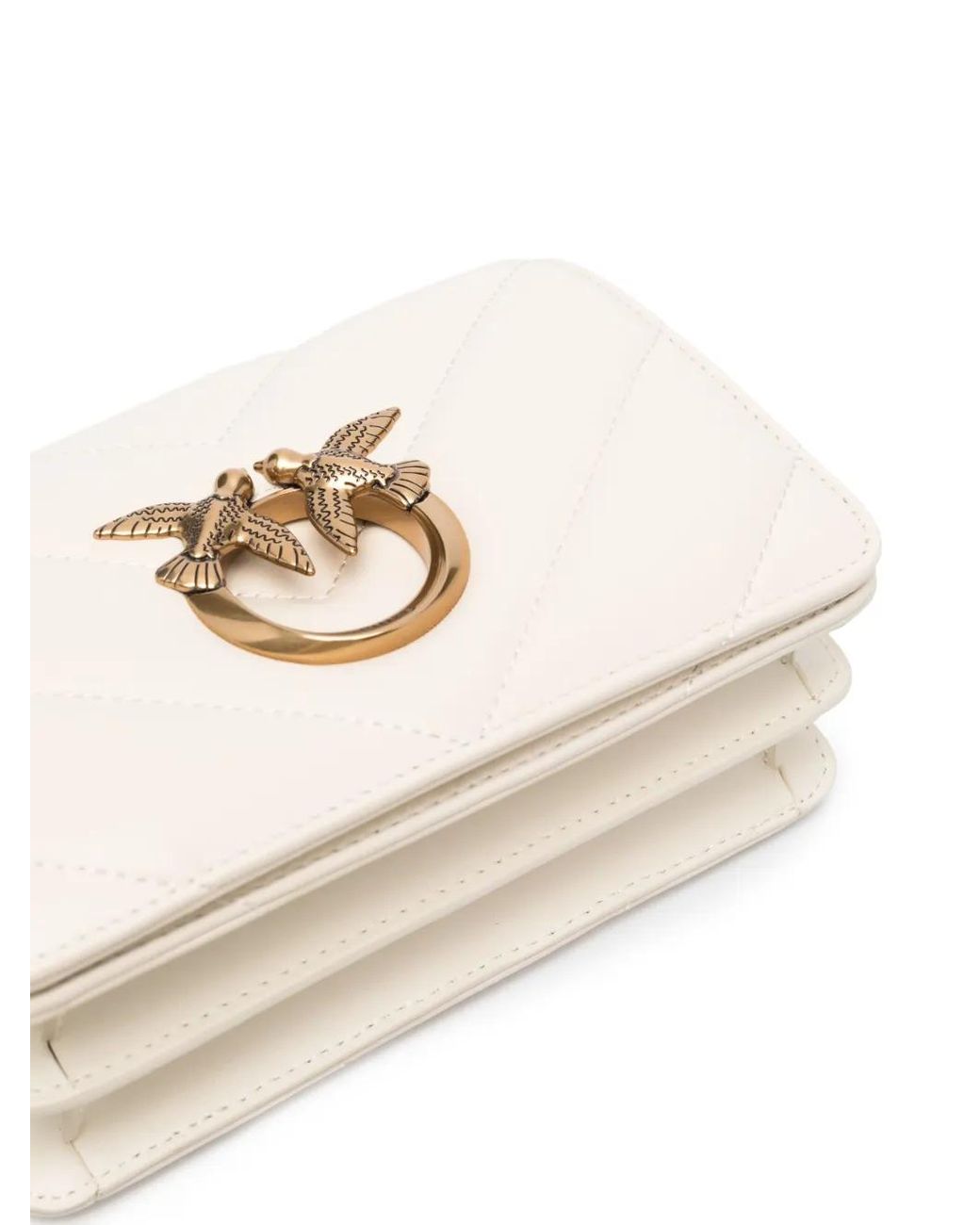 Pinko Natural 'love Click' Mini Bag