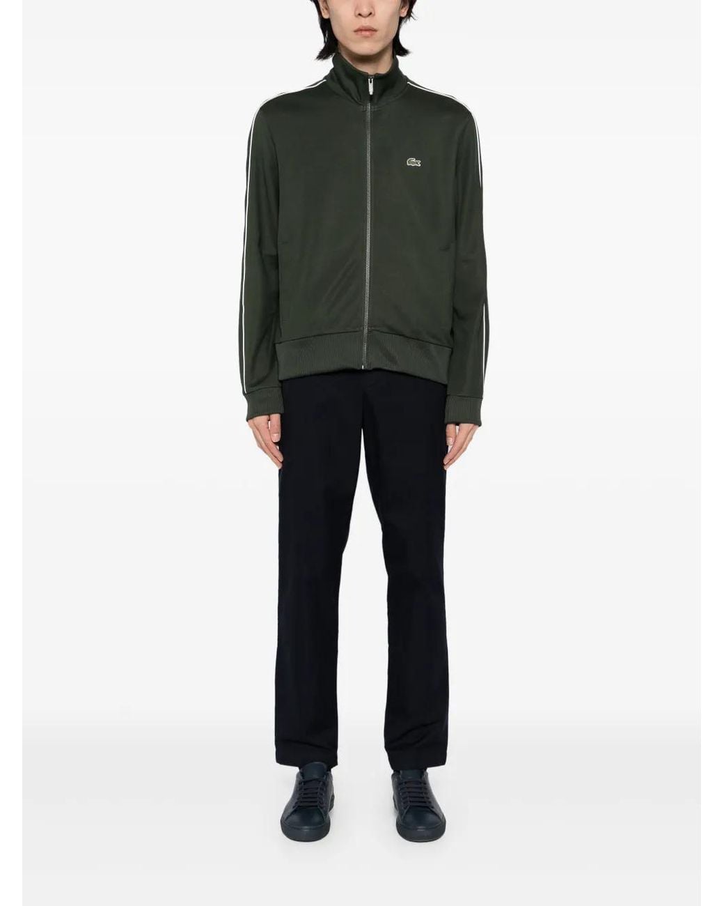 Lacoste Blue Cotton Chinos for men