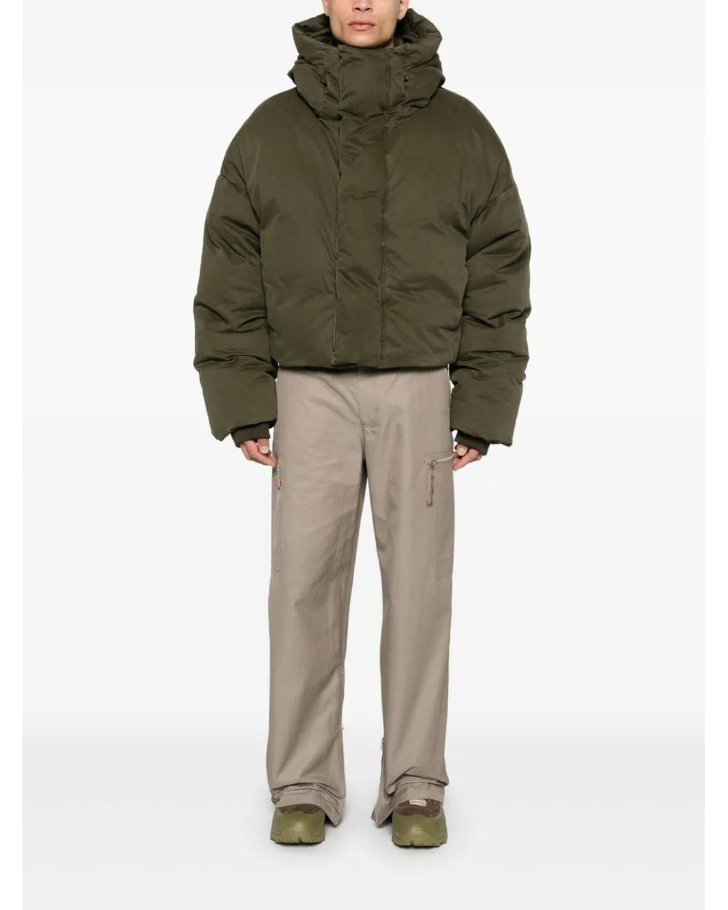 Entire studios Green Mml Puffer Jacket