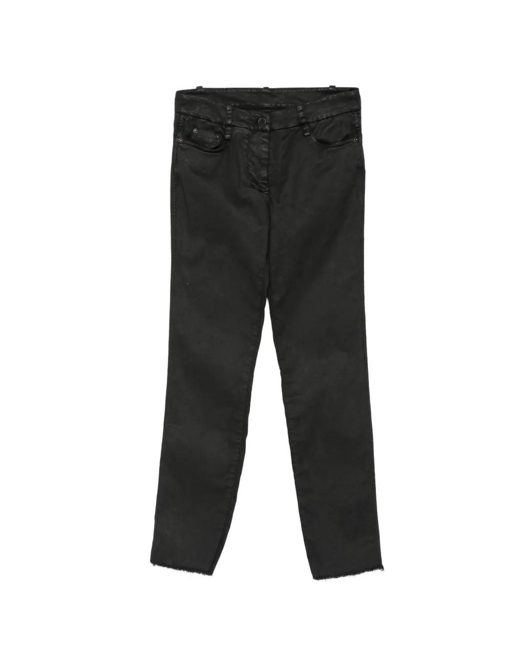 Masnada Black Pantalon À Coupe Droite