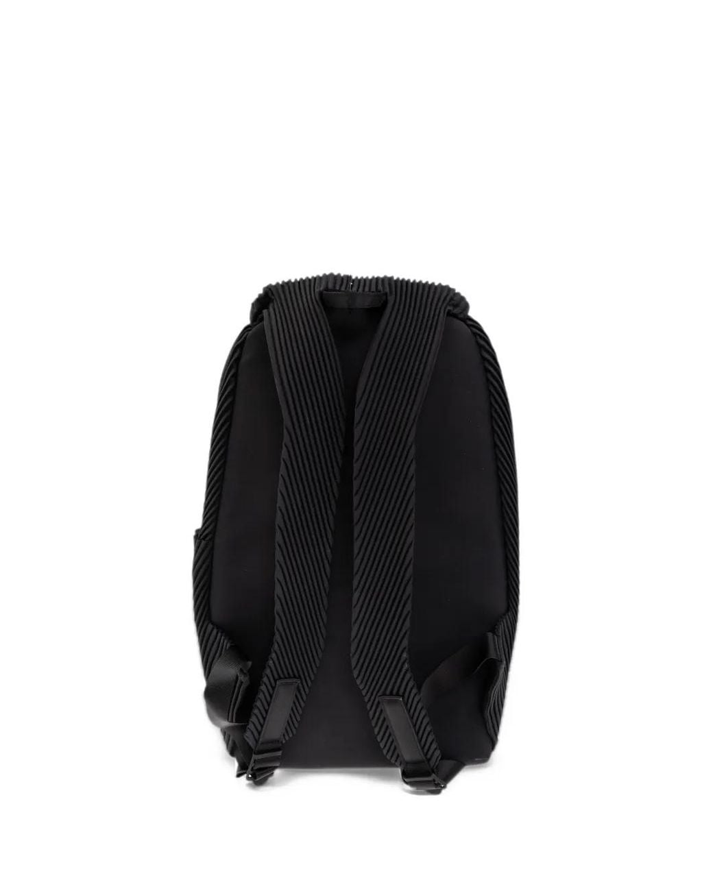 Homme Plissé Issey Miyake Black Pleated Backpack for men