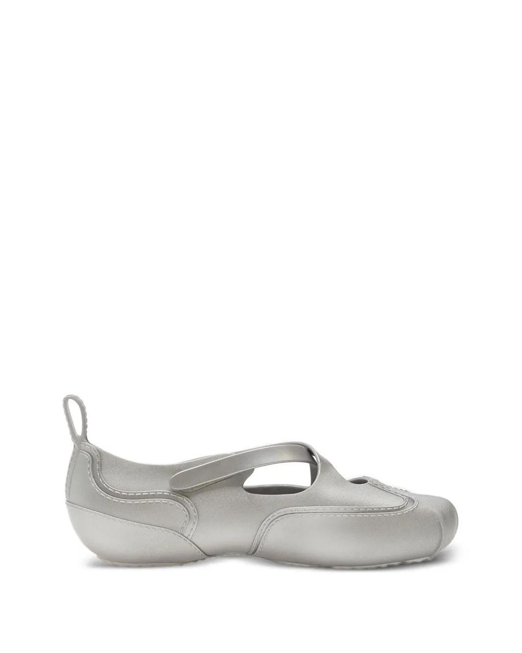 Melissa Gray Aira Touch-Strap Sneakerinas