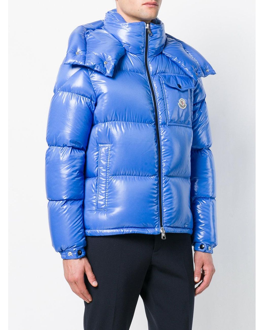 Moncler Montbeliard Puffer Jacket in Blue for Men | Lyst Canada